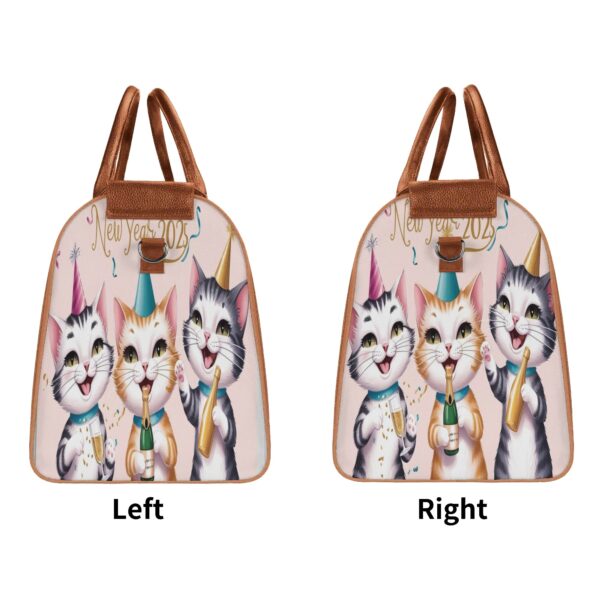 Personalized 600D Fabric Duffle Bag Foldable Travel Bag - Image 4