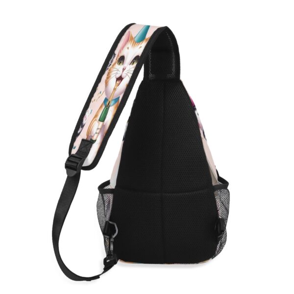 All-Over-Print Chest Crossbody Bag with Adjustable Strap - Image 2