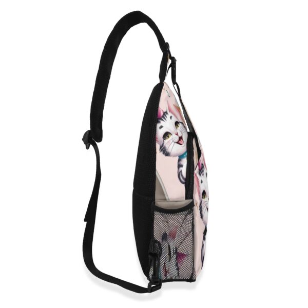 All-Over-Print Chest Crossbody Bag with Adjustable Strap - Image 4