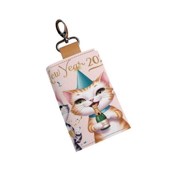 Fashion PU Leather Custom KeyChain Purse - Image 2