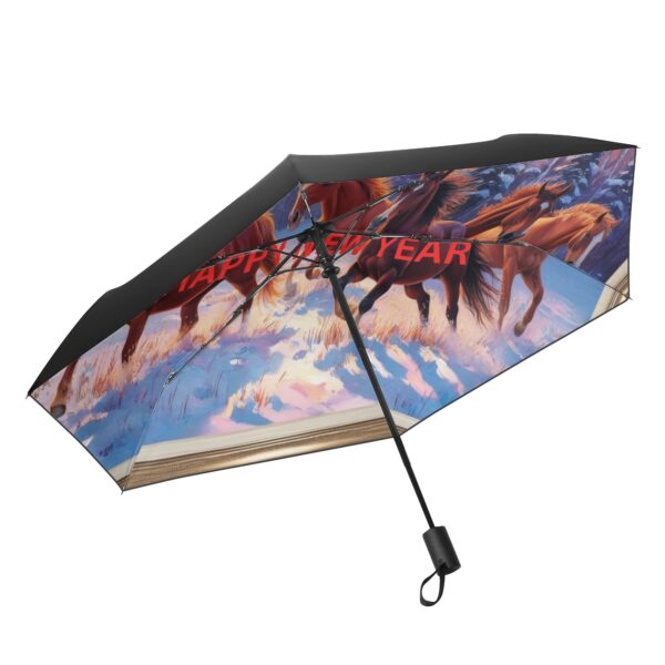 Fully Auto Open & Close Umbrella Printing Inside - Image 2