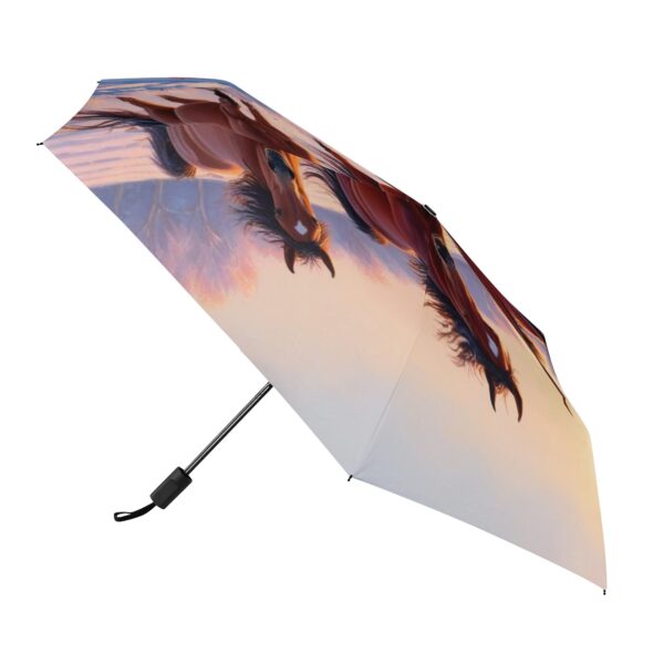 Manual Folding Umbrella Printing Outside - Image 3