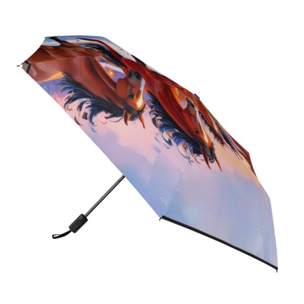 Manual Folding Umbrella Printing Outside - Image 3