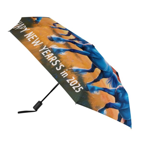 Lightweight Auto Open & Close Umbrella Printing Outside - Image 5