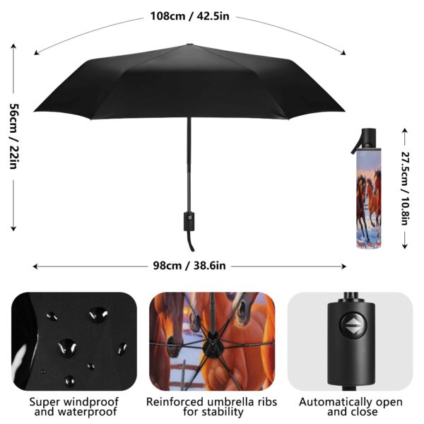 Fully Auto Open & Close Umbrella Printing Inside - Image 5