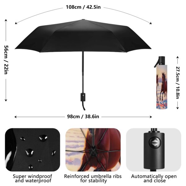 Fully Auto Open & Close Umbrella Printing Inside - Image 5