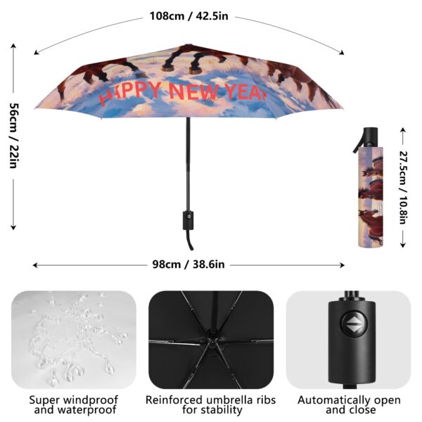 Fully Auto Open & Close Umbrella Printing Outside - Image 6