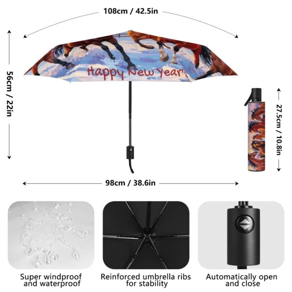 Fully Auto Open & Close Umbrella Printing Outside - Image 6