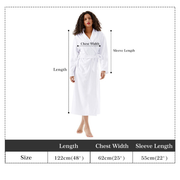 Women's New Style Long Bathrobe - Image 6