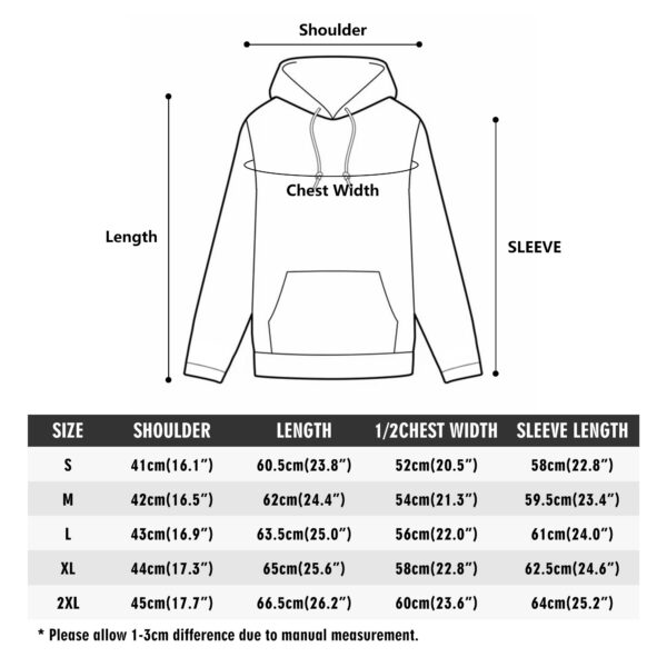 Women's Lightweight All Over Printing Pullover Hoodie Sweatshirt - Image 18